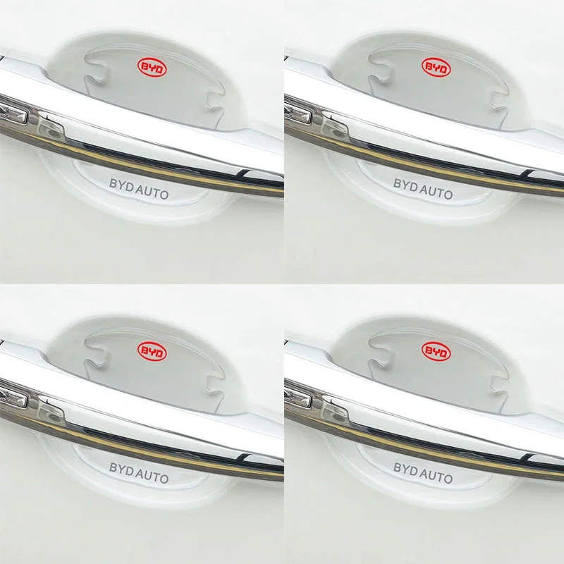 Защитная наклейка на чашу дверной ручки автомобиля для BYD F3 G6 S6 Song Yuan Qin Tang Surui L3 F6 S8