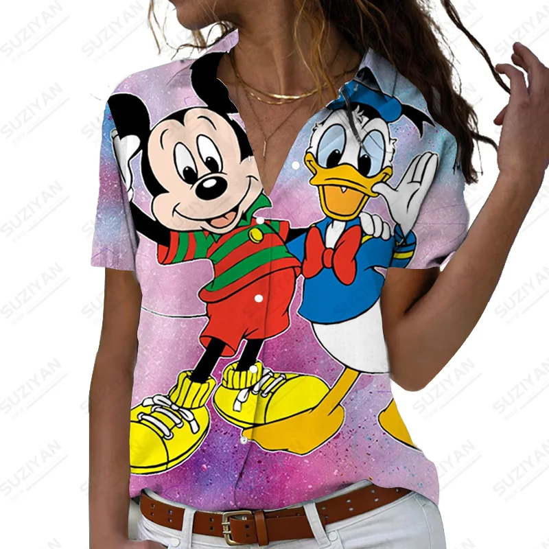 

Блузка женская демисезонная с принтом и пуговицами, на пуговицах