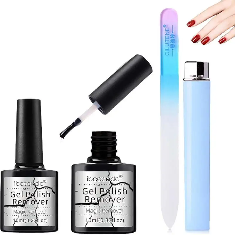 

Новый набор для снятия лака для ногтей быстросъемный гель для ногтей Очиститель для ногтей отмачиваемый праймер обезжириватель Маникюр дл...