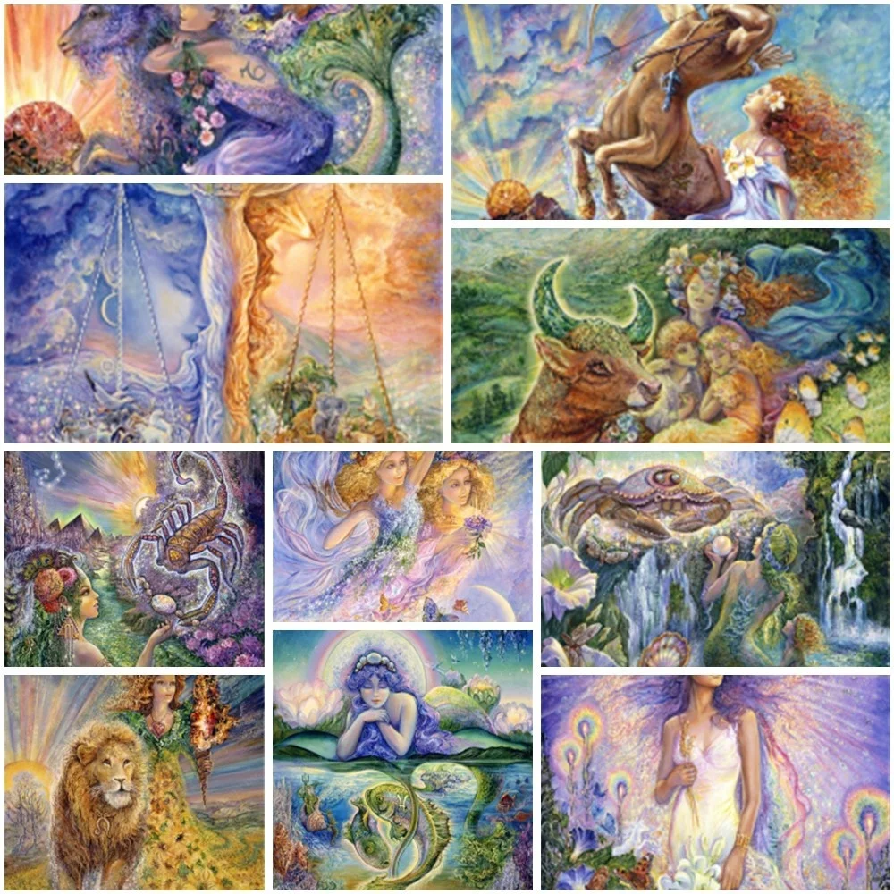 

Constellation Abstract Paint Number Paintings 20x30 Canvas Craft Kits For Adults Bedroom Decoration Mother's Gift HOT