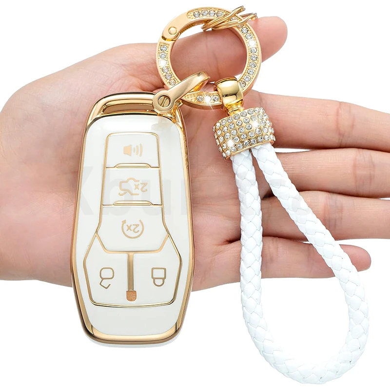 Чехол для автомобильного ключа из ТПУ с 5 кнопками