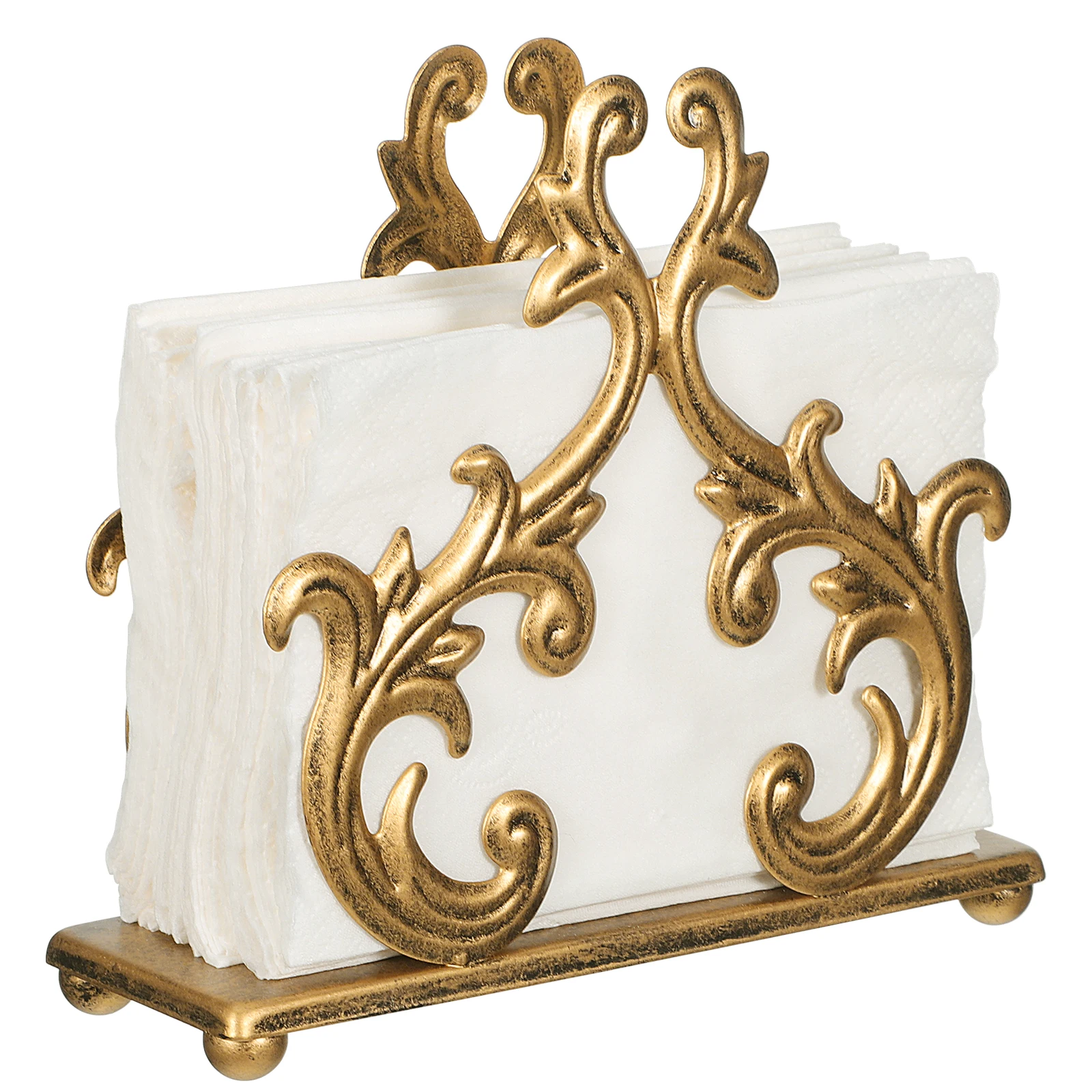 

Золотой держатель для салфеток из железа