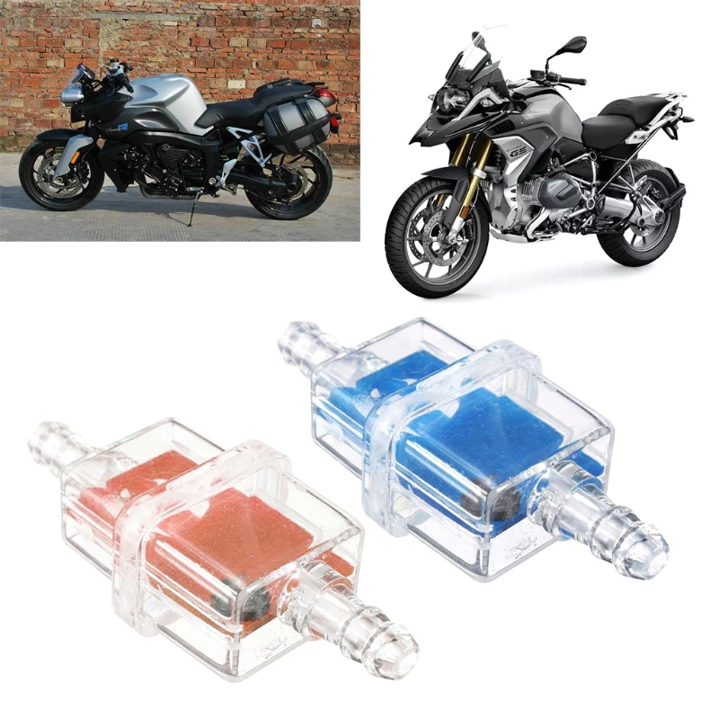 

Fit for Moped Scooter Trials MX Motorcycle Gas Fuel Oil Filter Vacuum Filtration 85DF
