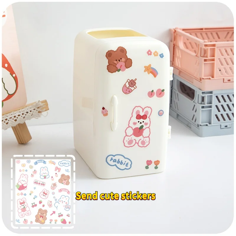Японский креативный держатель для холодильника ручек чехол девочек милые