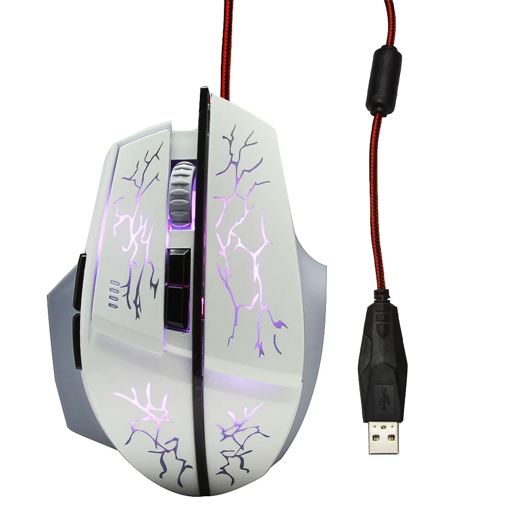 

Wired Mouse Mechanical Backlit Profassional Gaming Mause Optical 3200 DPI Computer Gift Gamer Mice With Mouse Pad For Laptop PC