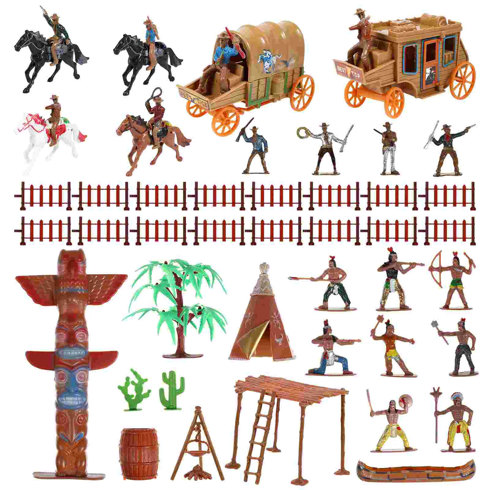 

Toys Figures Indians Cowboy Cowboysmodel Indian American Native Toy West Figurines Wild Soldiersminiature Western Figure