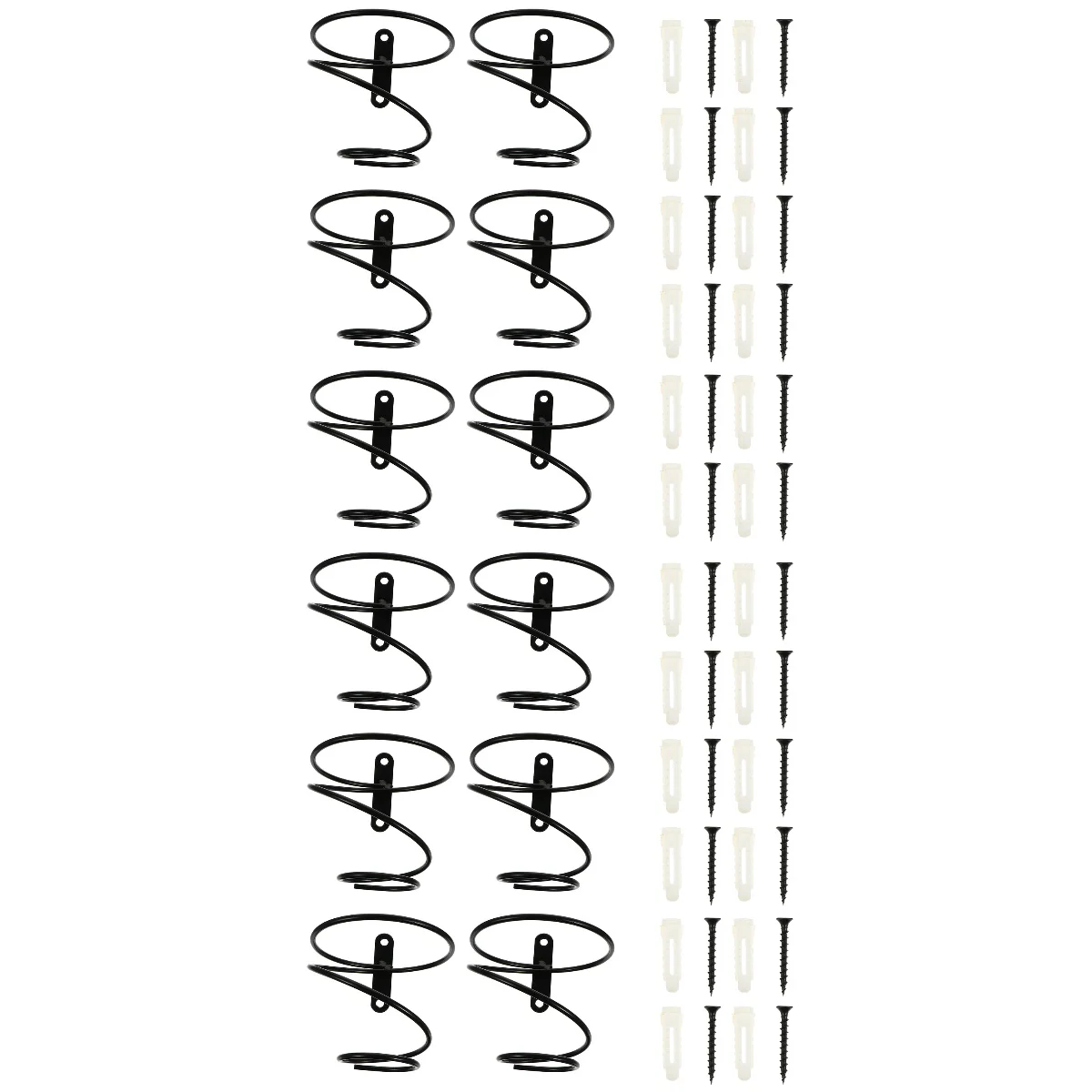 

Настенный держатель для бутылок, металлическая подставка для бутылок, кованый деревенский подвесной держатель для напитков, цвета шампанс...