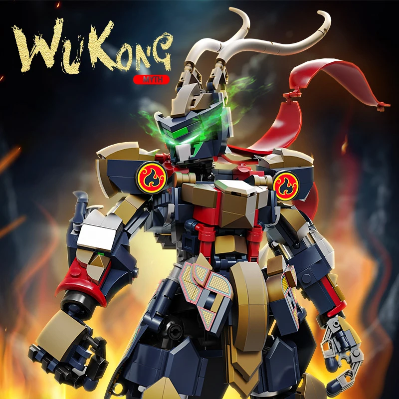 772 шт. набор строительных блоков Wukong для взрослых