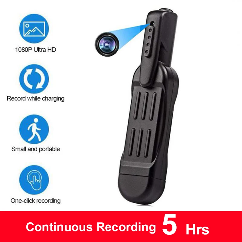 Motion Detection Video Audio Recorder Support Hidden Tf Card