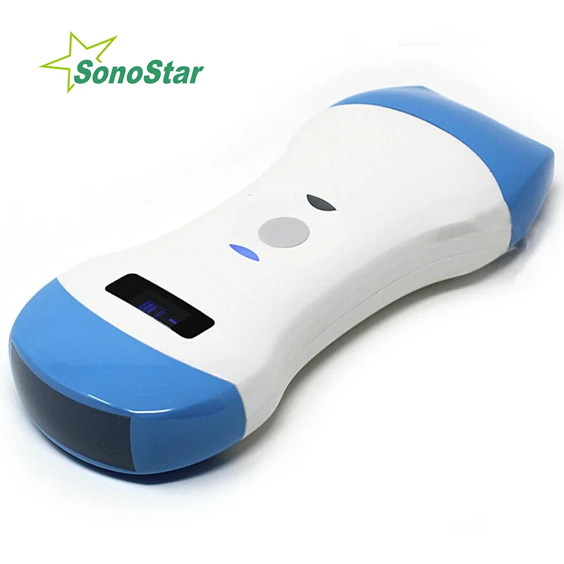Фото Беспроводной ультразвуковой зонд Sonostar, сканер 3 в 1, 128 элементов, портативный C4PL 5CPL, WIFI, портативный цветной доппплер USG, 2 головки №5