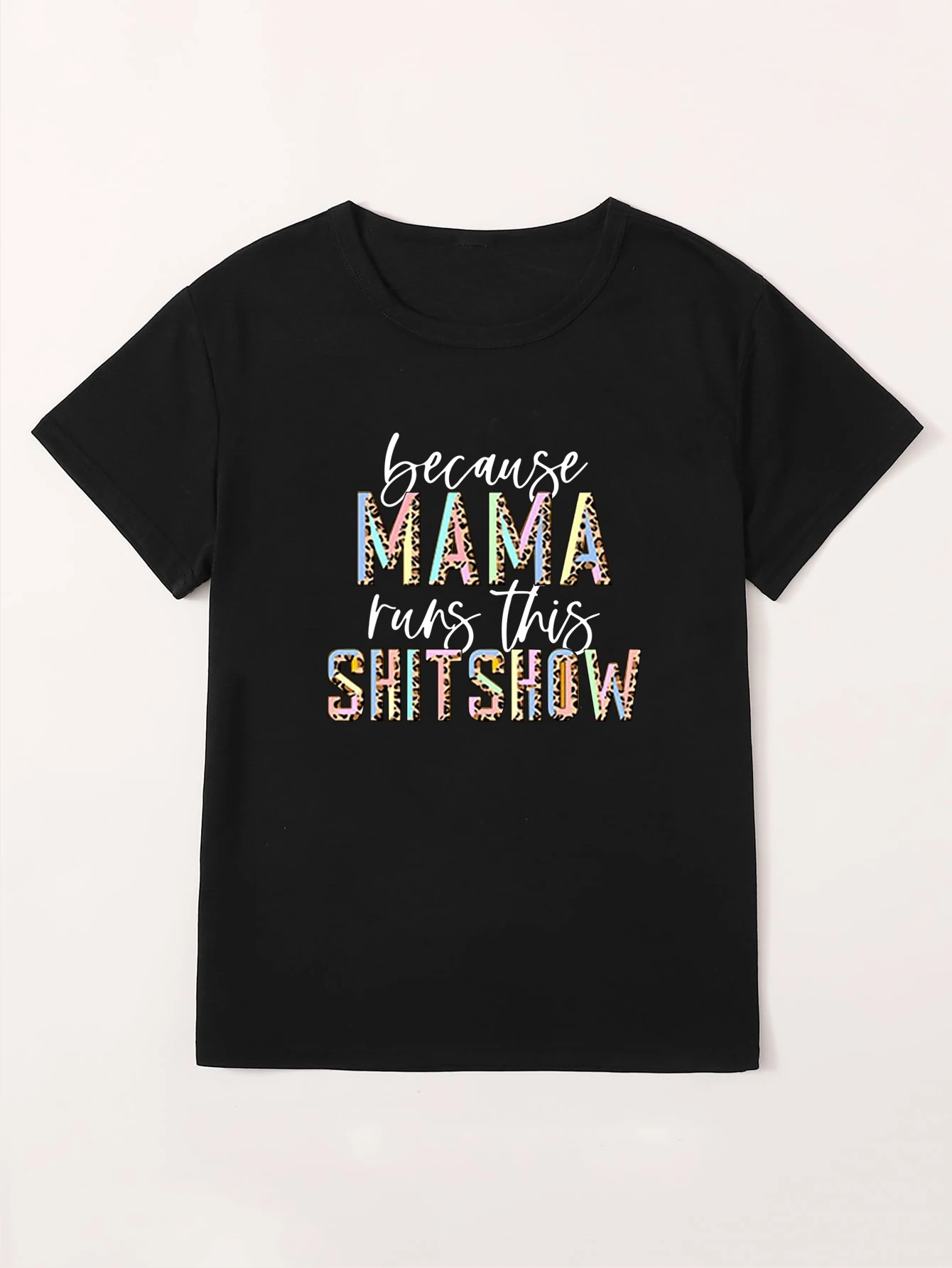 

Because Mama Traf Za 2022 Women's T-shirt Womens Clothing Acubi Fashion Korean Style White Top Sexy Gothic Clothes Ladies Tops