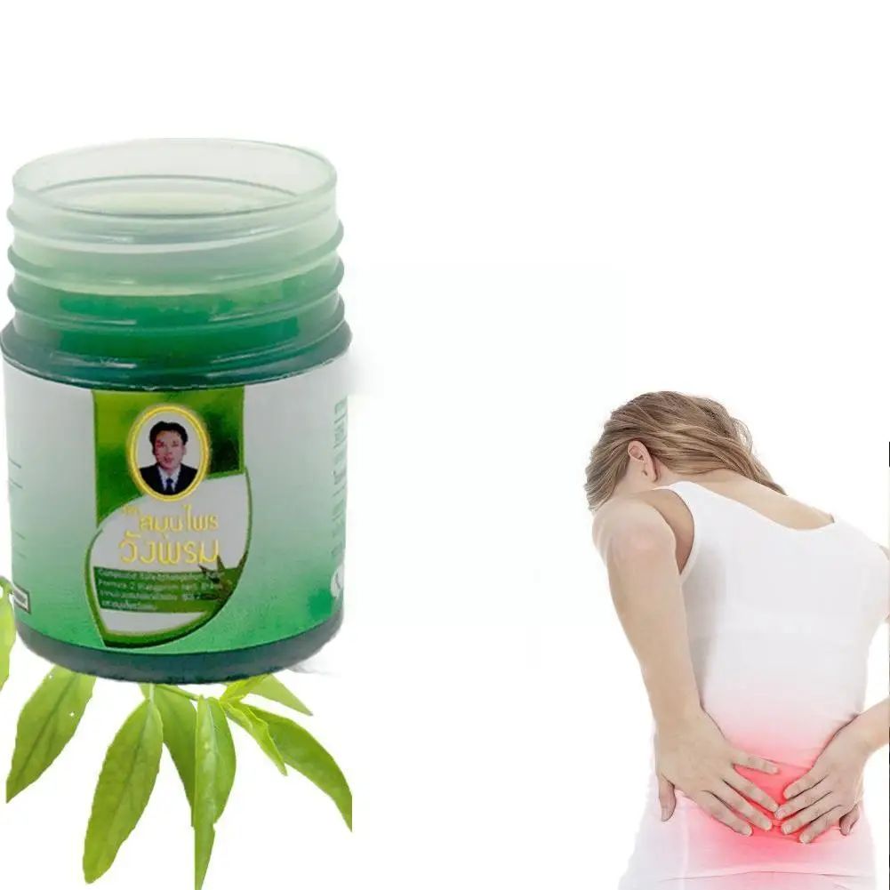 

1pc Thailand Herbal Green Ointment Painkiller Ointment Soothe Anti Balm Tiger Pain Itching Dizziness Muscle Relief Ointment hot