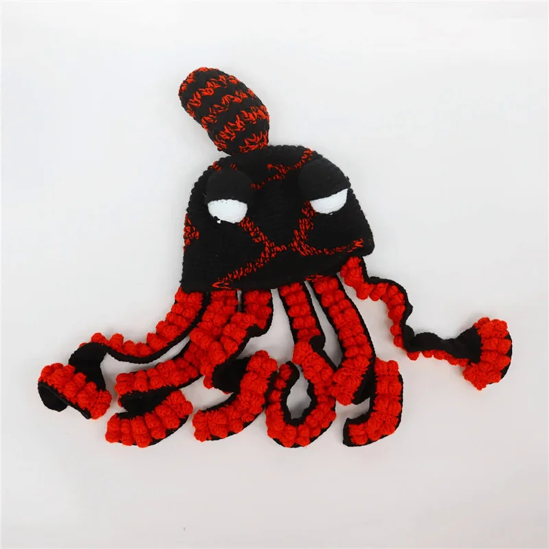 VOGUEON Новинка для взрослых забавная шапка осьминога с изображением животных