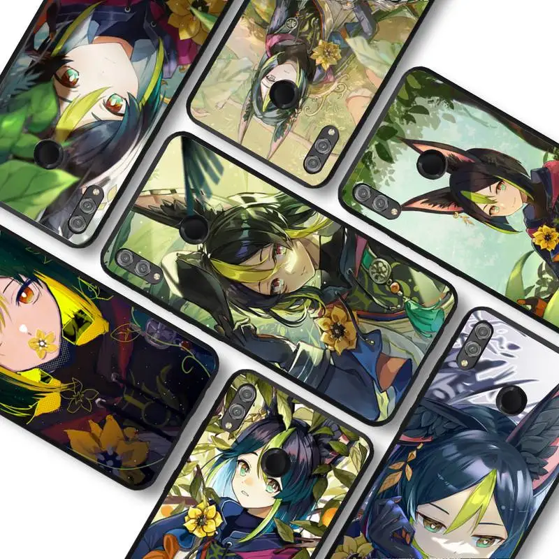 

Genshin Impact Tighnari Phone Case for Samsung A51 A30s A52 A71 A12 for Huawei Honor 10i for OPPO vivo Y11 cover