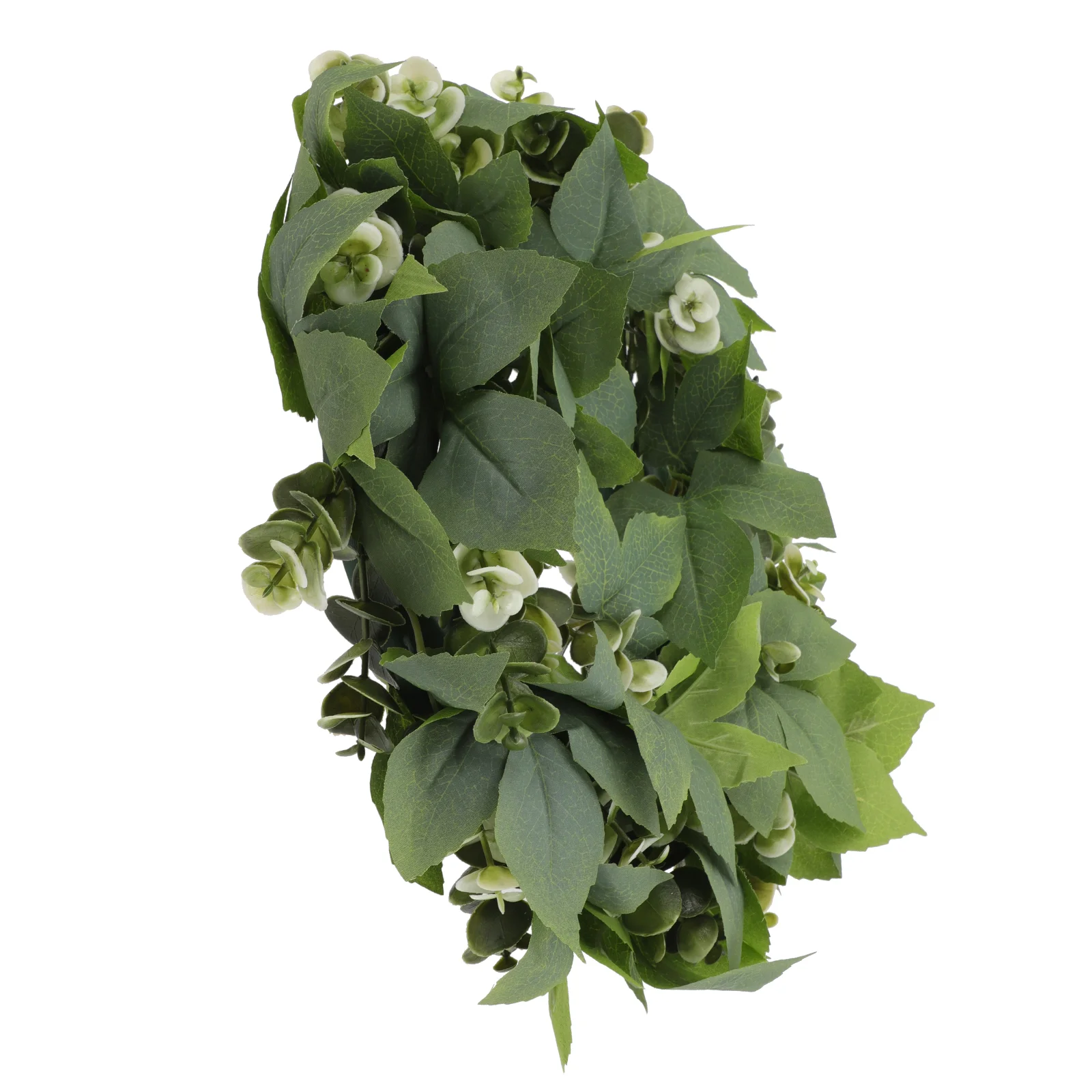 

Wreath Artificial Door Eucalyptus Wall Spring Garland Fake Decorative Boxwood Faux Decor Indoors Wreaths Flower Leaf Green