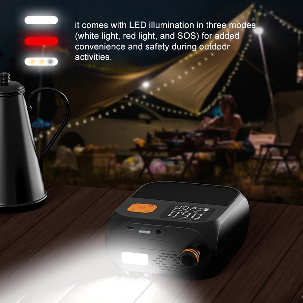 Портативный Электрический Воздушный Насос Для Весел Компрессор Высокого