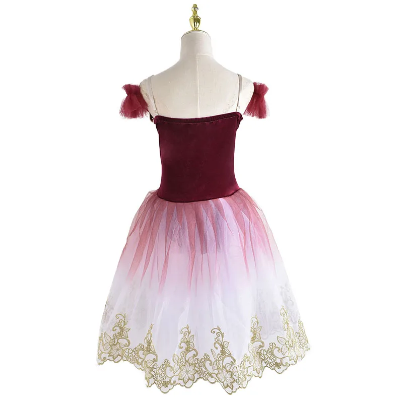 Professional Ballerina Ballet Tutu For Child Girls Adulto Dance Clothing Kids Vestido Figure Skating Dress Leotards