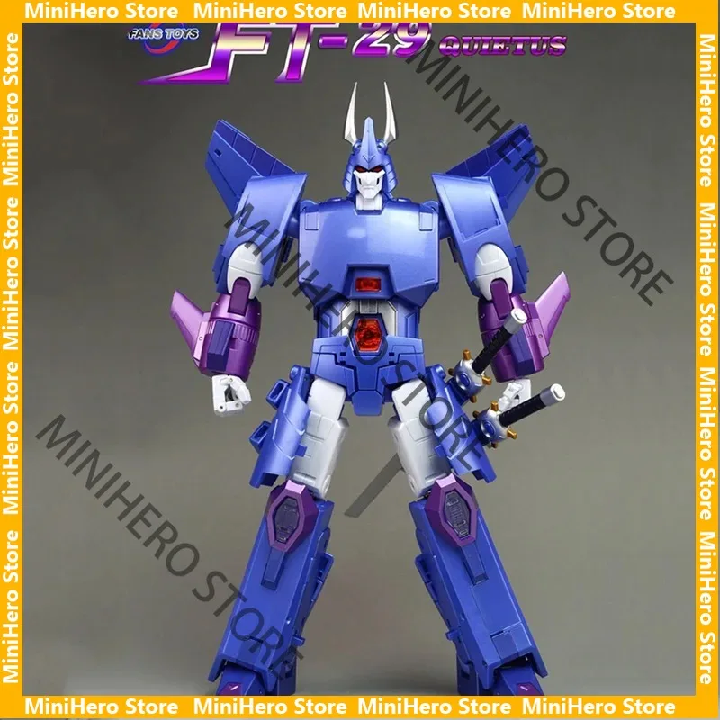 Фото В наличии Оригинальная фигурка робота FansToys FT29 Cyclonus Quietus 1100 Мп из ABS и ПВХ для демонстрации №3