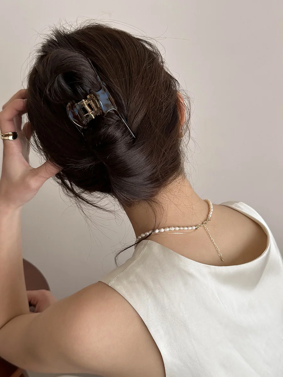 Высококачественная импортная заколка для волос с уксусной кислотой женская