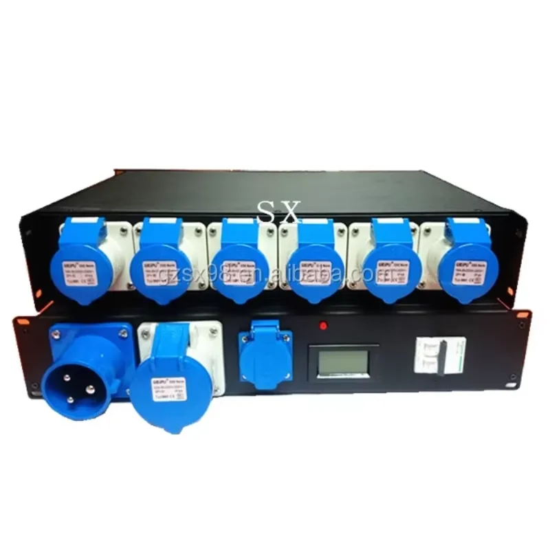 Блок питания 32A с европейской вилкой Shuko