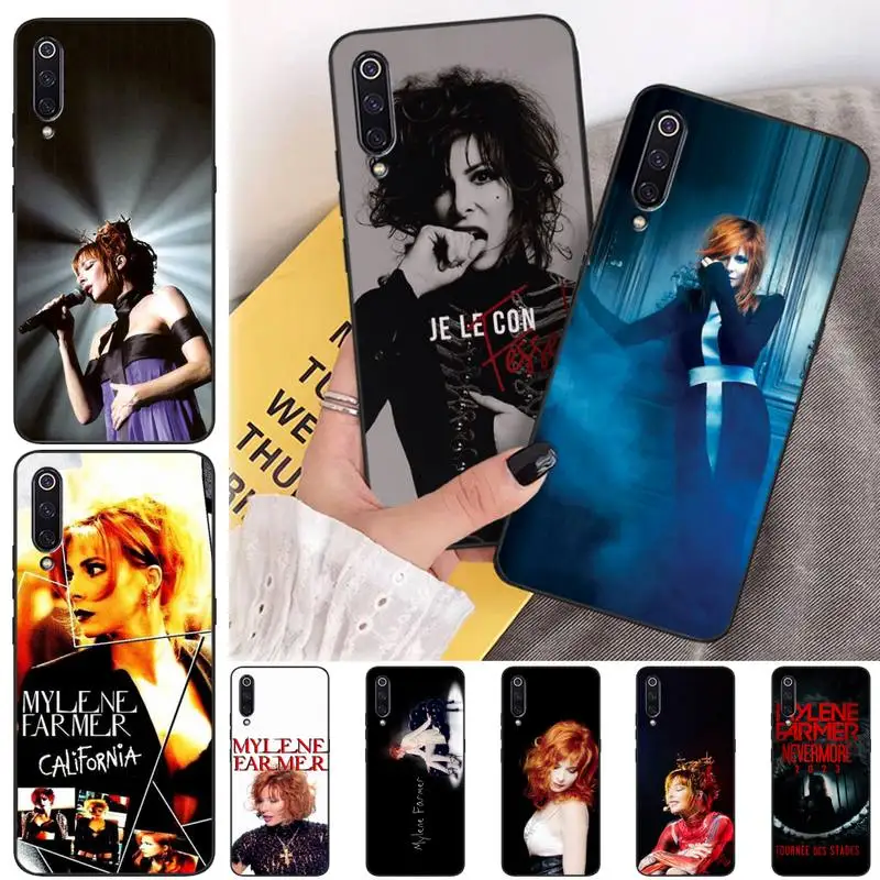

Mylene Farmer Phone Case For Xiaomi Mi Cc Note 7 8 8t 8es 9 9se 9a 10 10t 11 F1 MAX 2 3 Pro Lite Ultra Funda