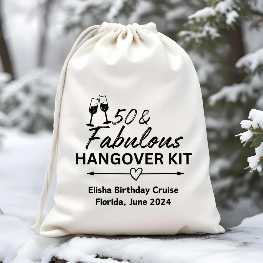 Изготовленные на заказ 20-казочные сумки для сувениров — персонализированный