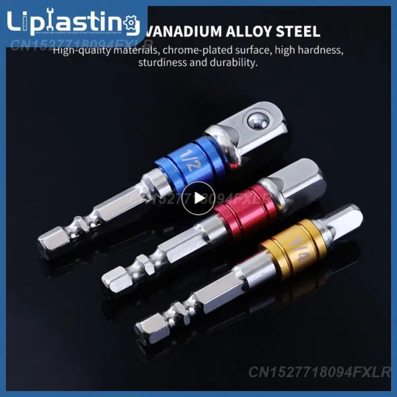 

Drill Socket Adapter Converter Impact Drill Extension Drill Bits Hex Shank Square Head Bit Impact Driver Screwdriver Bits