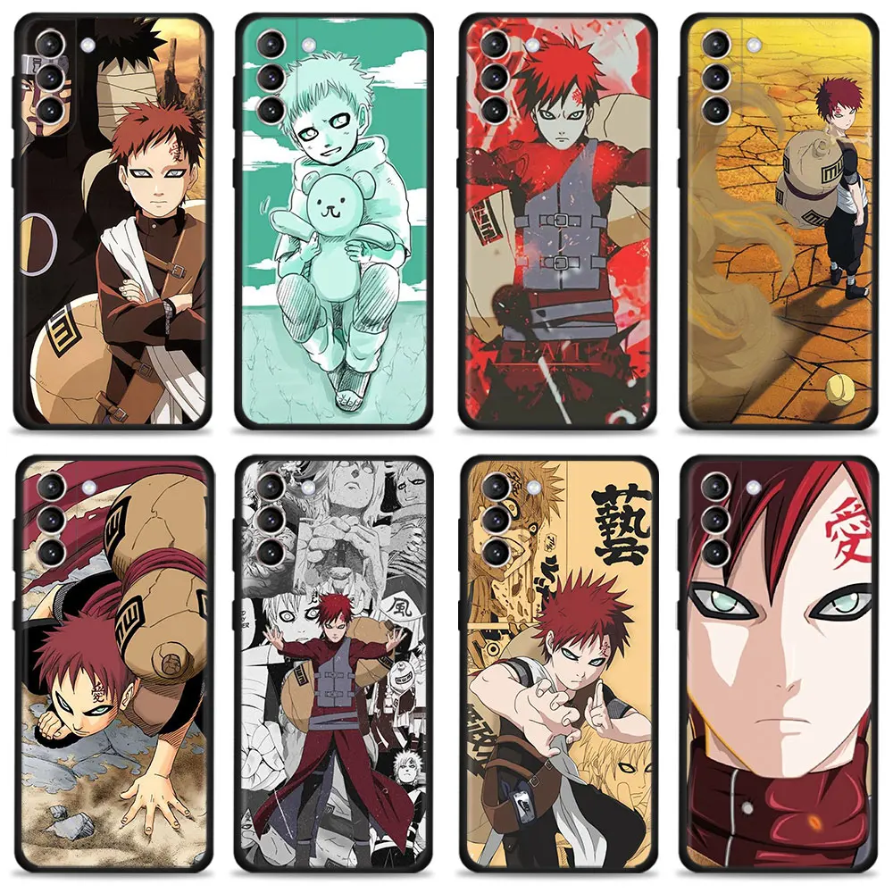 

Celular Funda For Samsung Galaxy S22 S21 S20 Ultra FE S10 S9 S8 Plus S10e Note 20 10 Cover Case Naruto Three Sand Siblings Gaara