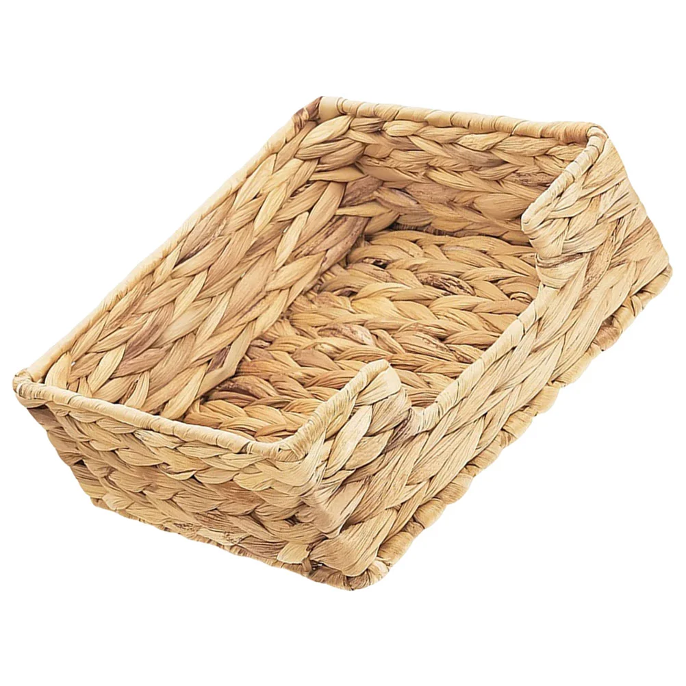 

Woven Storage Basket Tissue Organizer Cosmetics Basket Papertowelsative Woven Basket