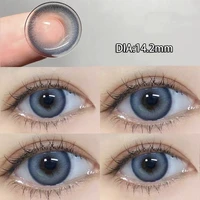 mill creek 1 pair natural contact lenses myopia prescription soft eyes colored lenses beauty pupil makeup yearly fast shipping