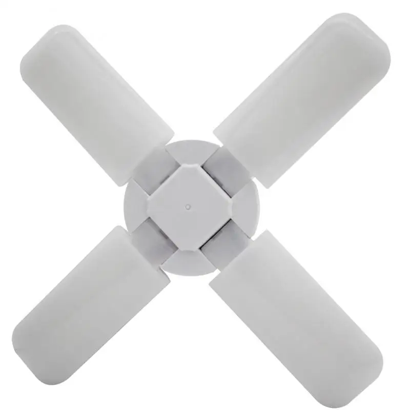 

Bright Garage Light White Light Adjustable Panels Led Lamp E26 Ceiling Folding Fan Install Lamp Garage Living Room Lights