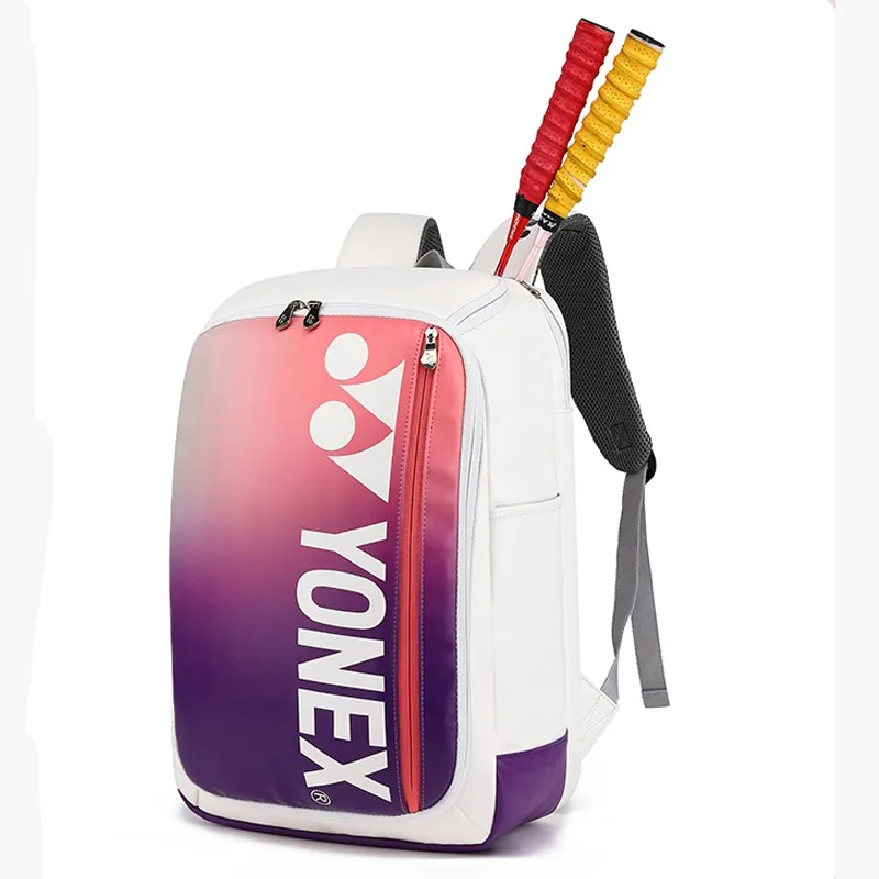 2023 Genuine Korean YONEX Badminton Bag 2 Pcs Tennis Backpack Personality Authentic Women Men Profession Match Sports Racket Bag