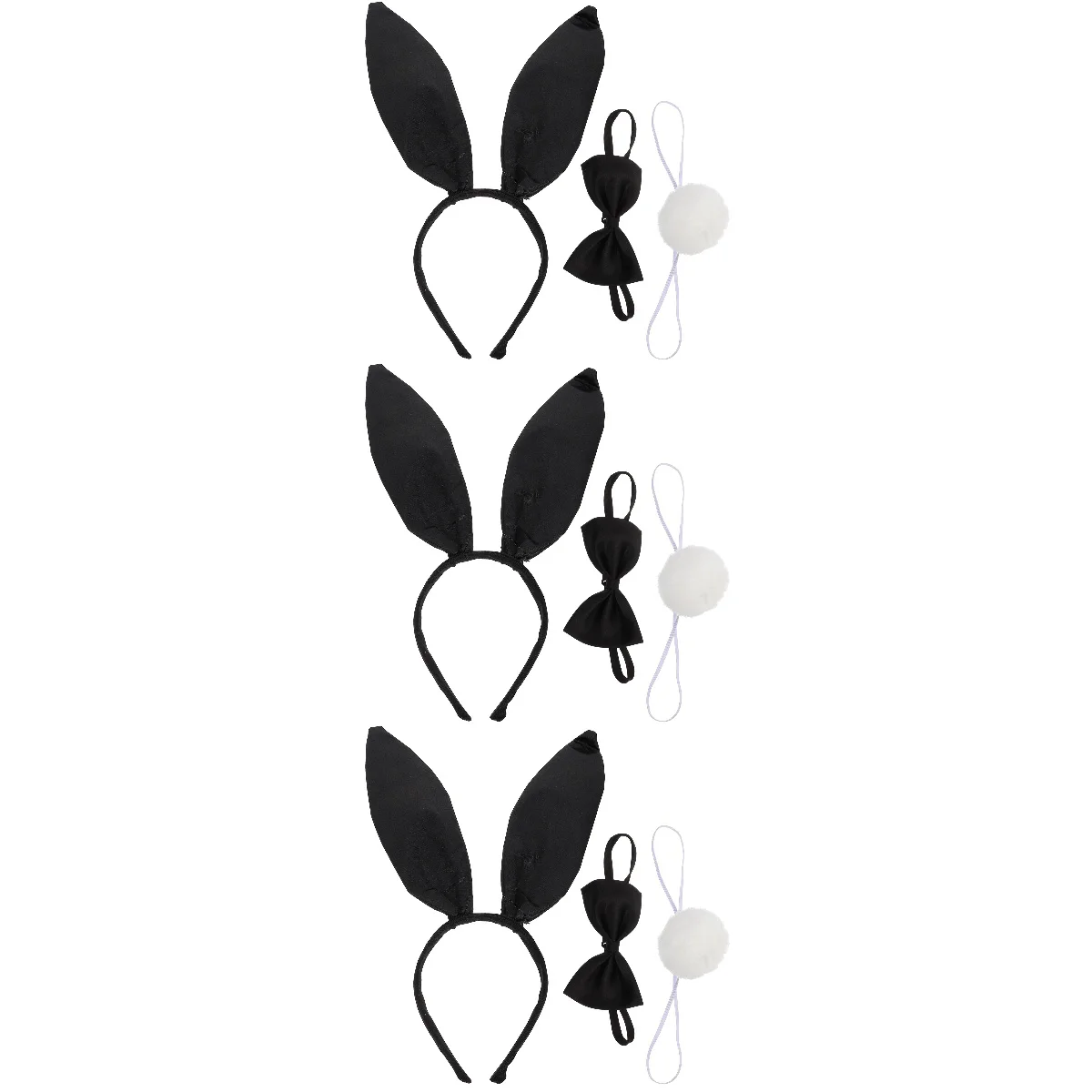 

Bunny Ear Headband Rabbit Headwear Decor Costume Accessory Cosplay Headdress Prop Costumes Interesting Pink Halloween