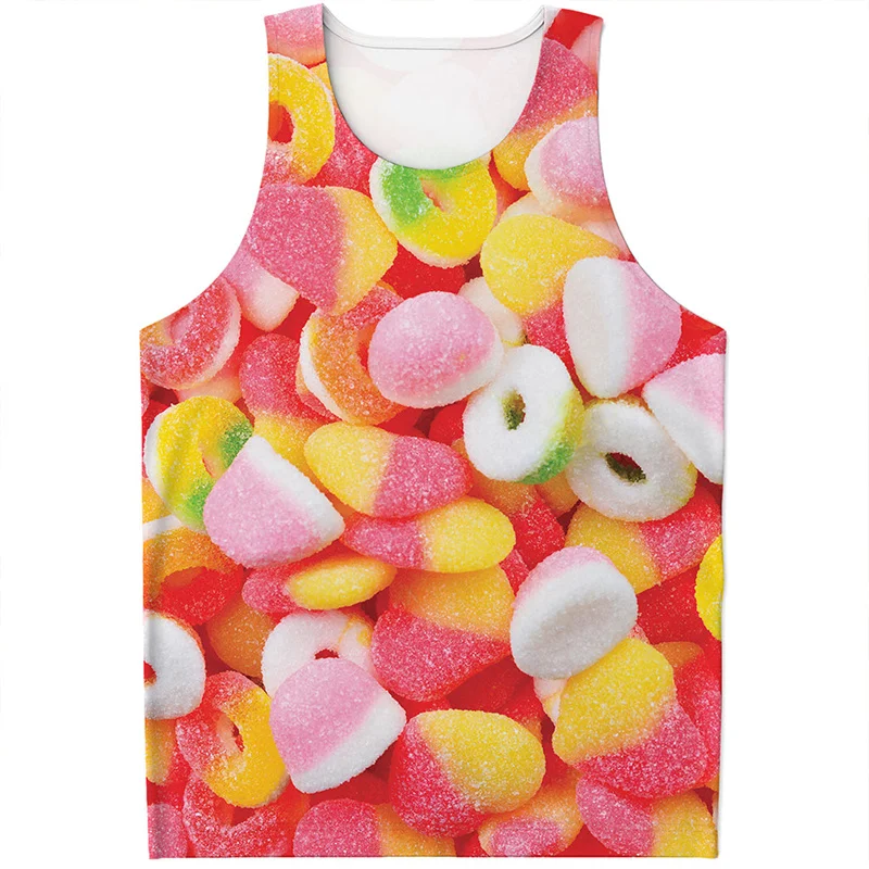 Майка мужская с 3D принтом модная быстросохнущая майка без рукавов топ оверсайз