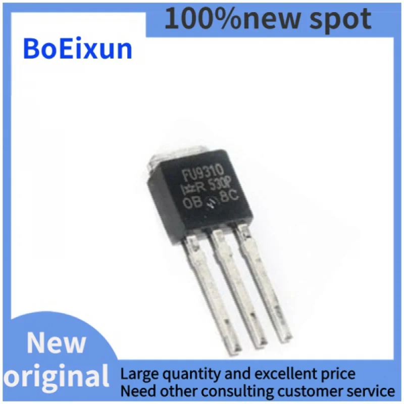 100% Новый оригинальный fu9310newirfu9310импортный PowerMOSTube1.8A 400VTriode Direct PlugTO-251