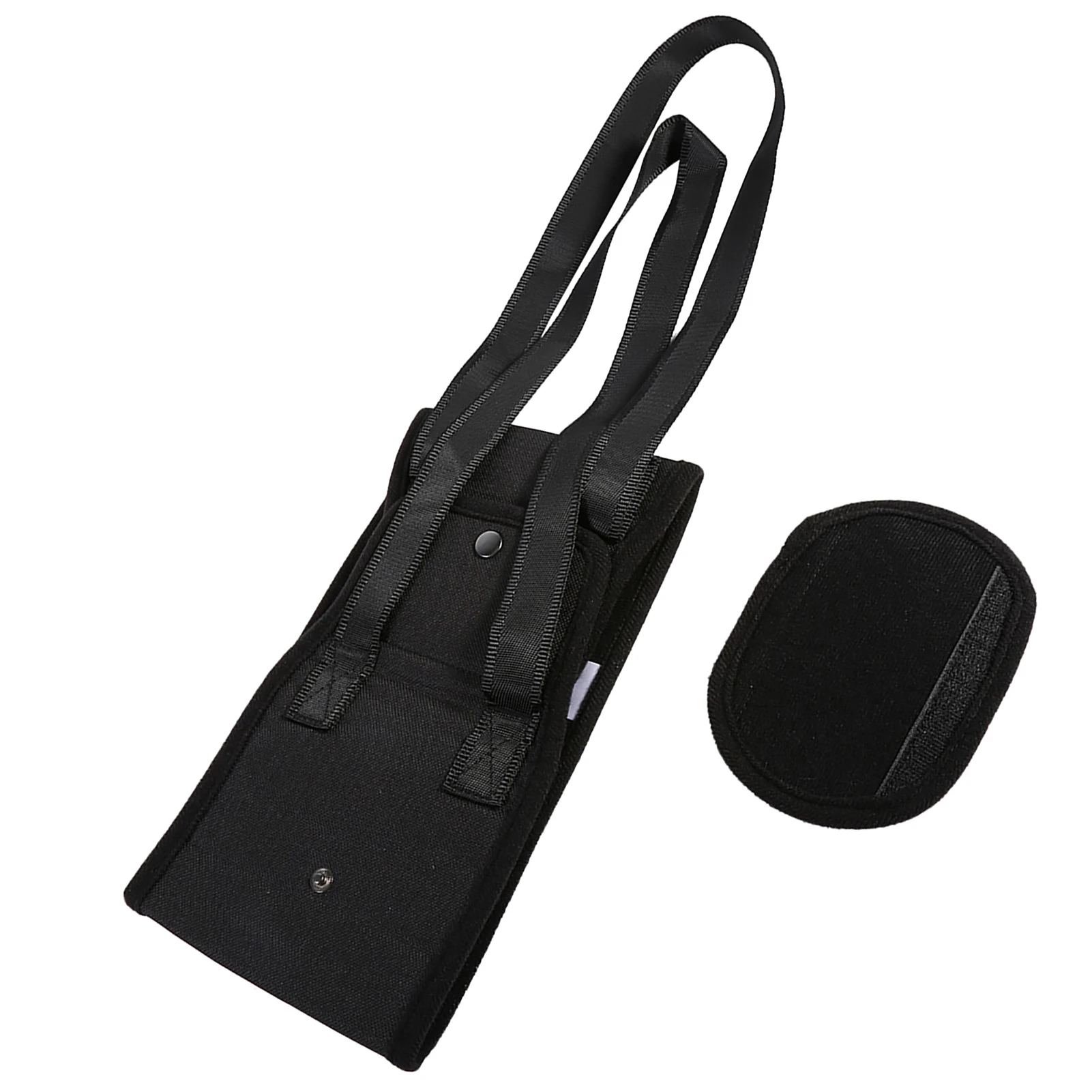 ZK20 Реабилитационный ремень поддержки черной собаки и вспомогательной с ручкой