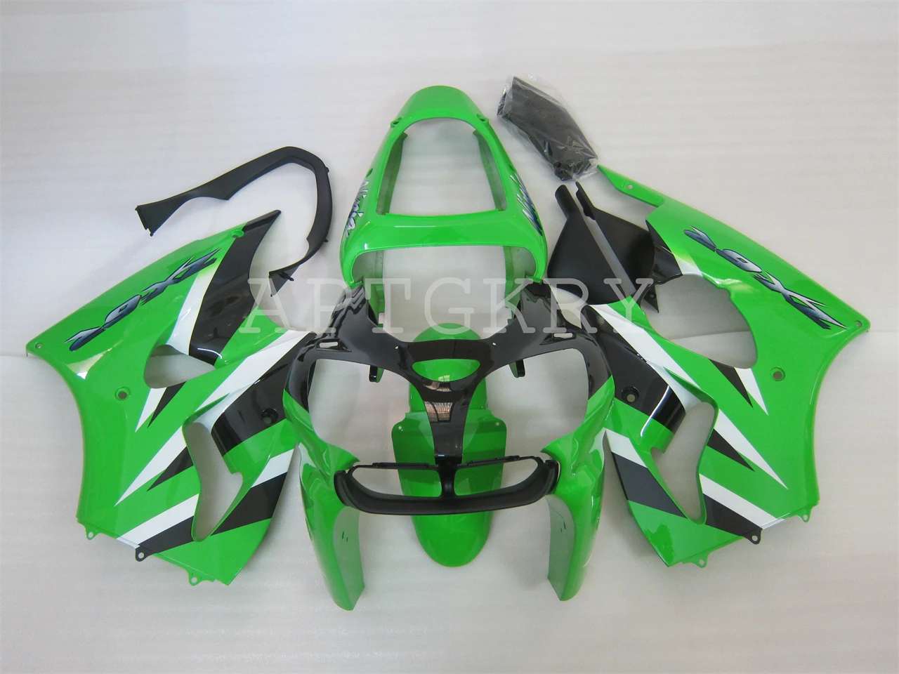 

New ABS Motorcycle Fairings kit Fit For Kawasaki ZX6R 636 600cc 2000 2001 2002 00 01 02 Bodywork Set Custom Green