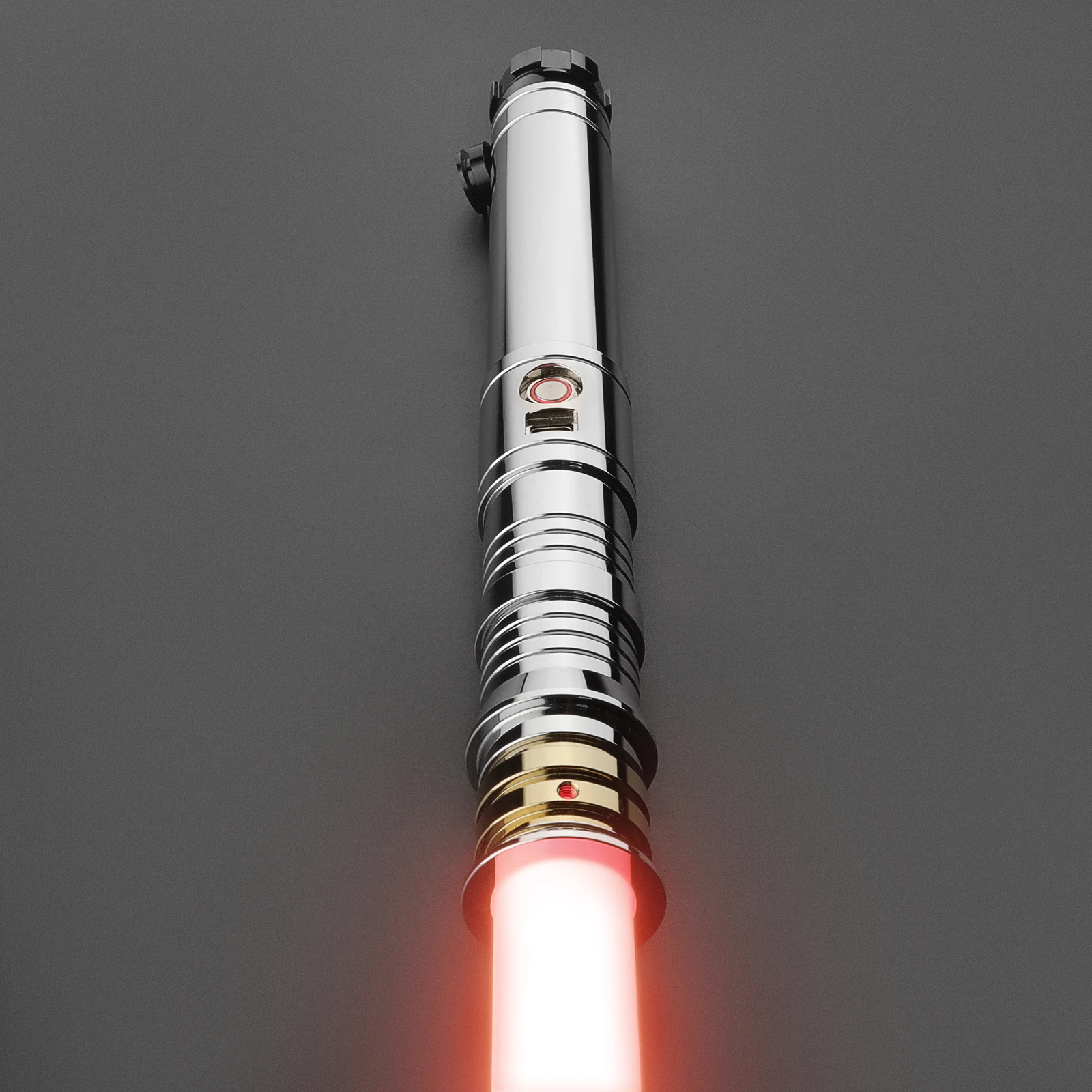 Фото DamienSaber Darth Revan Световой меч с металлической рукояткой, чувствительная, гладкая, качели, тяжелые дуэльные световые шабли, приложение Bluetooth с 34 звуковыми шрифтами №3