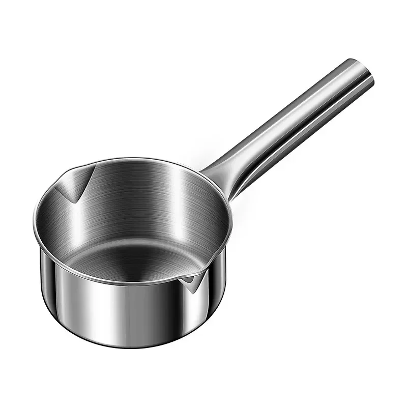 

316 Stainless Steel Frying Pan Multi-functional Baby Food Cooker Cooking Pot Kitchen Mini Frying Pan Hollow Handle Kitchen Pans