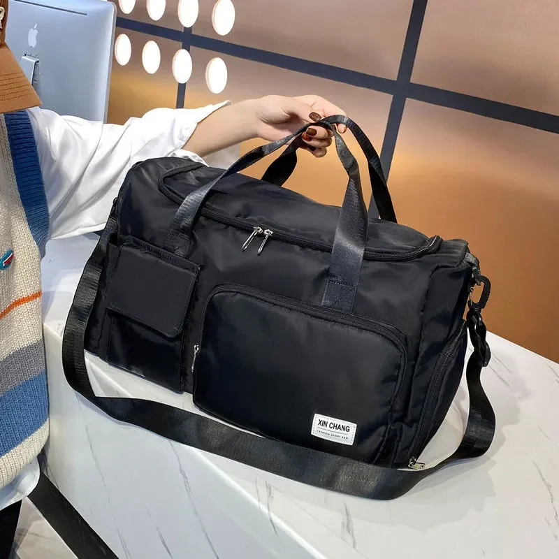 Fashion Women Men Gym Bags Large Capacity Fitness Duffle Yoga Mat Bags Training Travel Backpack High Quality Sports Handbags