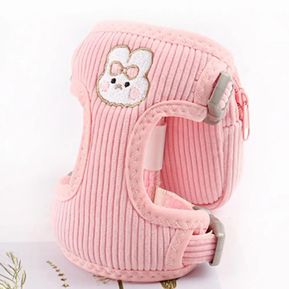

1 Set Useful Dog Bagpack Leash Comfortable Breathable Pet Backpack Harness Release Buckle Dog Bagpack Leash