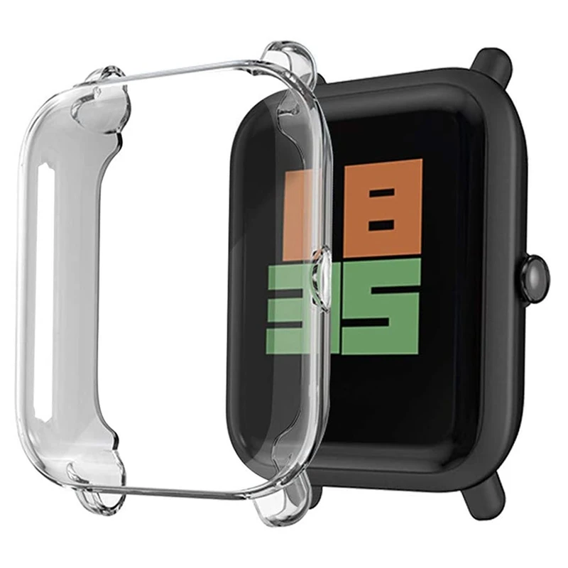 Защитный чехол для часов совместимый смарт-часы Xiaomi Amazfit Bip Youth защитный из ТПУ