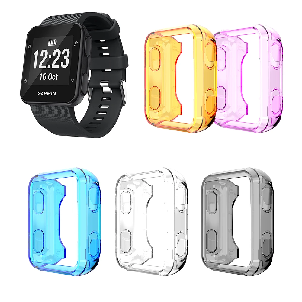 

Watch Protective Cover For Yu Jiaming Garmin Forerunner35/30 Soft Smart Accessories Tpu Protective Case Breathable