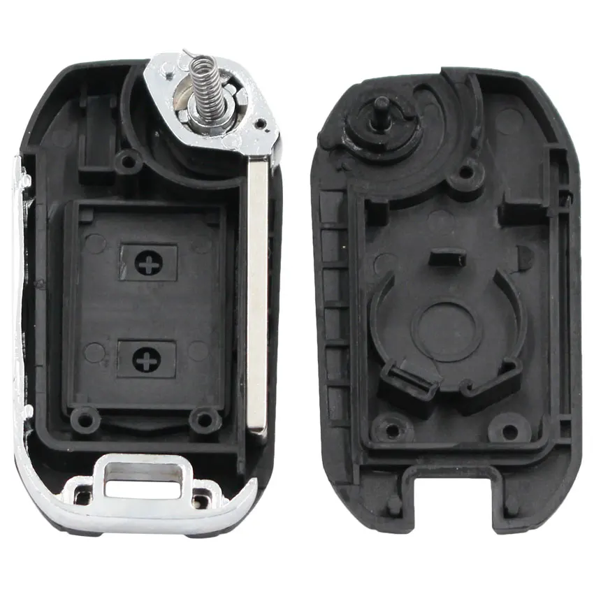 Обновленный чехол с двумя кнопками для выкидного ключа OPEL VAUXHALL CORSA C MERIVA COMBO REMOTE FOB
