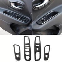 window lift switch button decoration cover stickers for jeep renegade 2016 2017 2018 2019 2020 2021 2022 car interior accessory