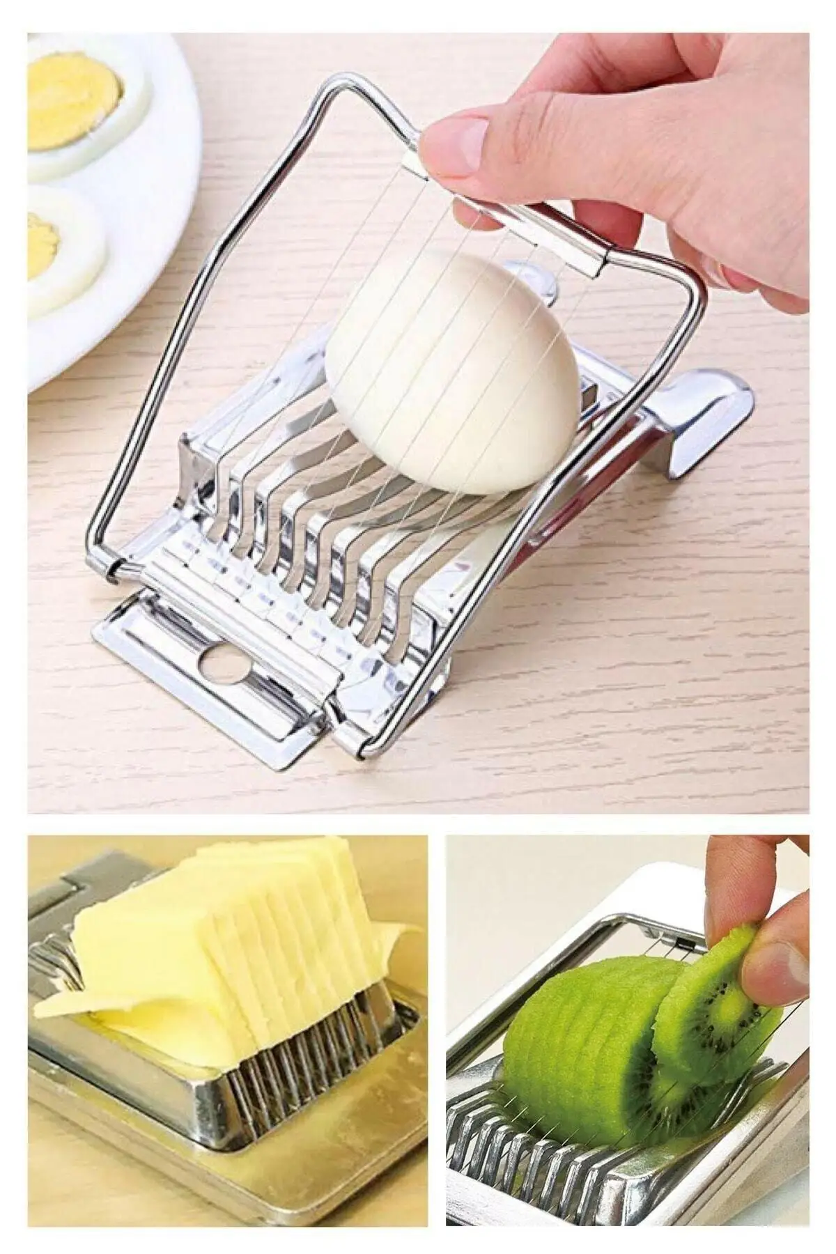 

Steel Industrial Egg Slicer
