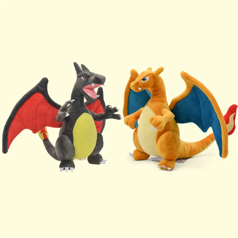

Anime cartoon plush peripheral doll with two corners, yellow flamethrower, strange color, dark million flamethrower plush doll