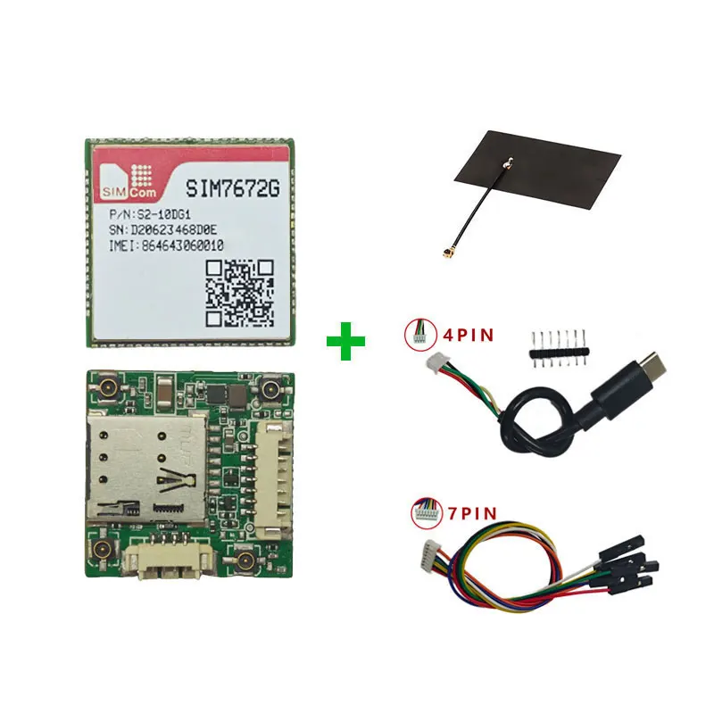 SIMcom SIM7672G SIM7672E SIM7672NA LNGV MNGV CAT1 Основная плата, чип Qualcomm, поддержка данных + GNSS (опция) без голоса. нари ади карана голоса в лабиринте