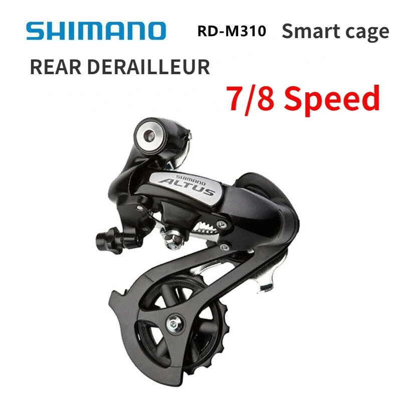 

Задний переключатель передач SHIMANO ALTUS RD-M310 7/8 Speed 3x7s 3x8s