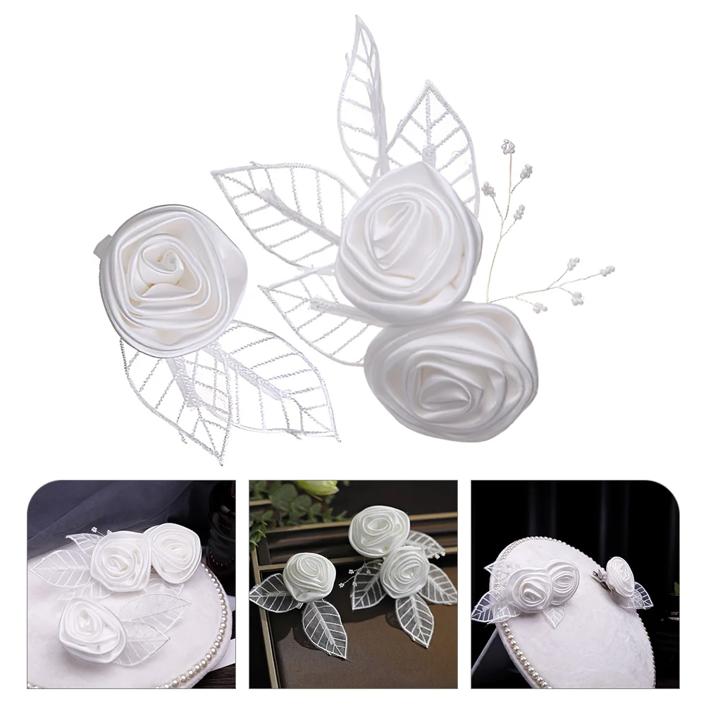 

2 шт., заколки для волос с розами